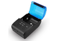 Mini impresora térmica portátil con dientes azules, impresora de recibos de fotos con cabina de papel de 58mm x 50mm proveedor