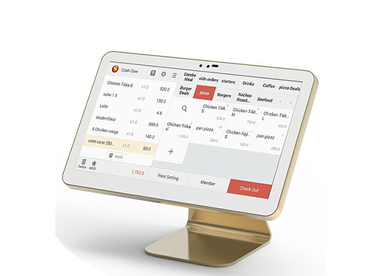 15.6 Inch Touch Capacitive Screen Monitor Android POS System Free Software for Coffee Shop